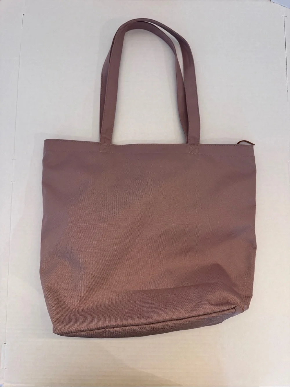 Herschel Supply Co. Mica Tote Zippered Shoulder Bag Carry All Travel Ash Rose
